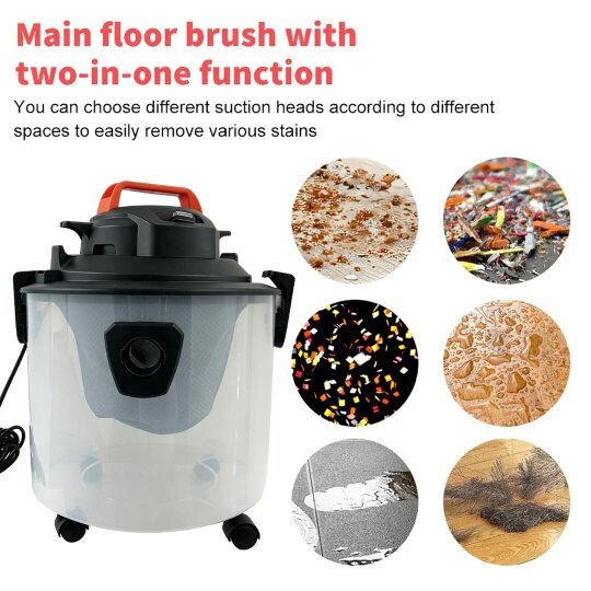 Havendro 25 Litre Vacuum Cleaner Wet and Dry Bagless Cylinder Powerful Compact Cleaning