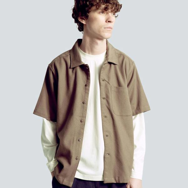 Far Afield Busey Textured Shirt