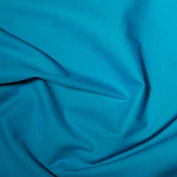 Minerva Core Range Premium Polycotton Dressmaking Fabric per metre, 112.5cm / 44" Wide - Peacock