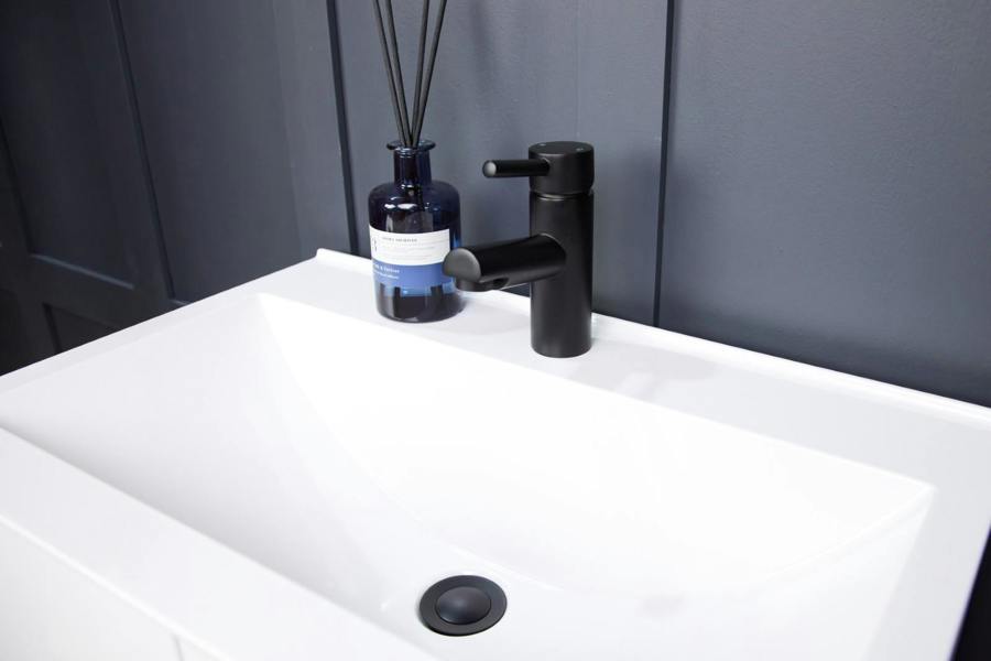 Top-Fix | Basin Waste UNLSOTTED | Matt Black