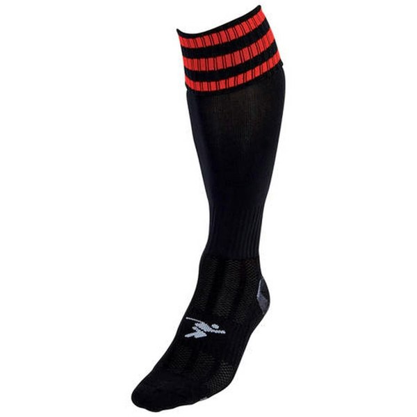 Precision Unisex Adult Pro Football Socks - Black/Red