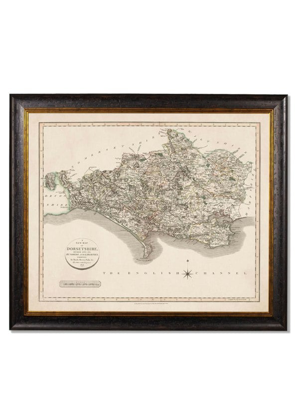 Exceptional Art c.1806 County Maps of England
