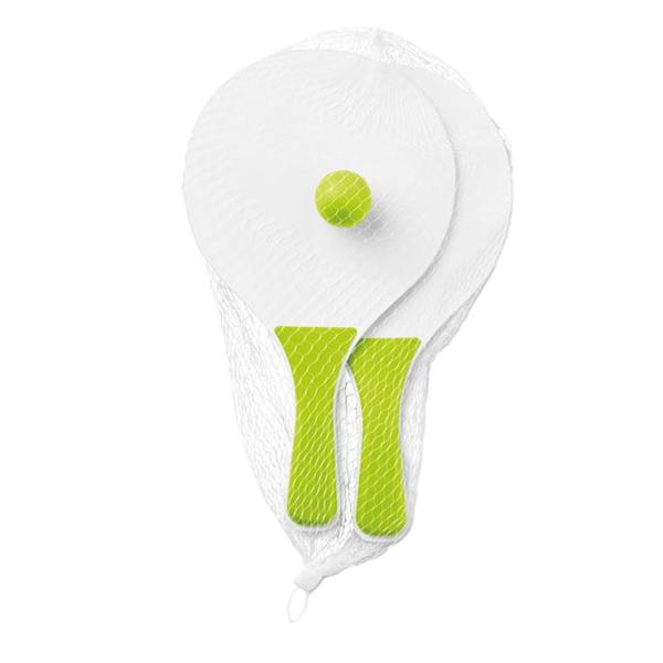 MidOcean Mini Match Small Beach Tennis Set - Lime - 