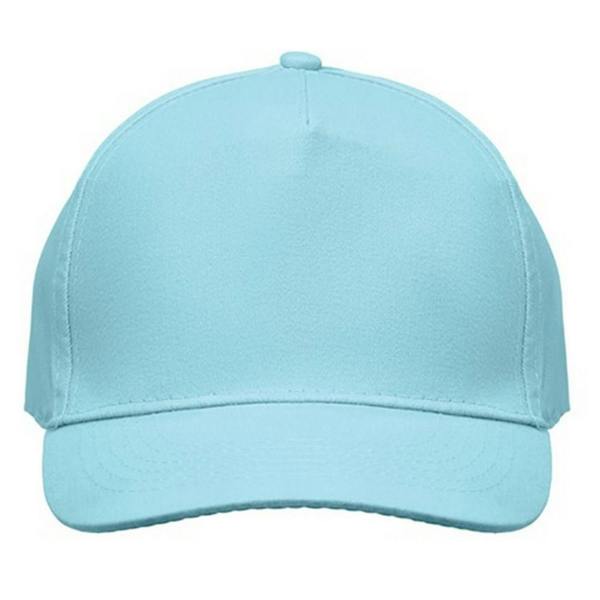 MidOcean Sunny 5 Panel Baseball Cap - Baby Blue - 