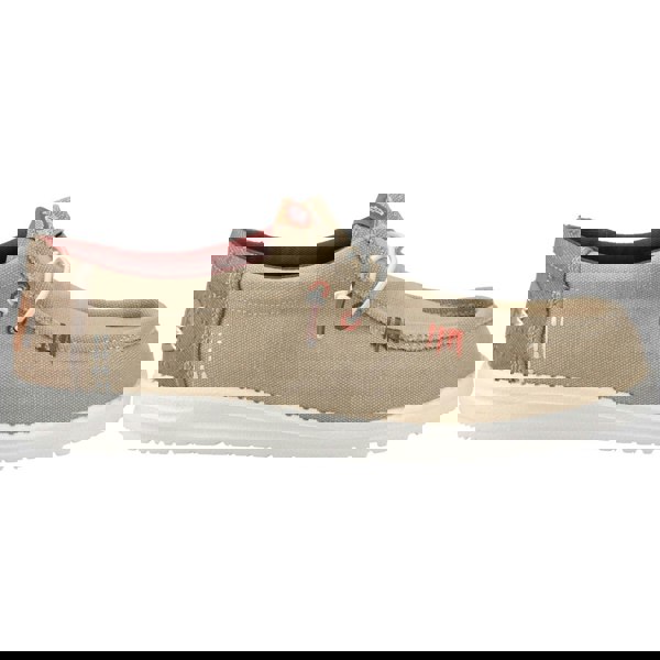 HEYDUDE Wally Workwear Polyester Blend Men's Incense/Multi Moccasins Shoes