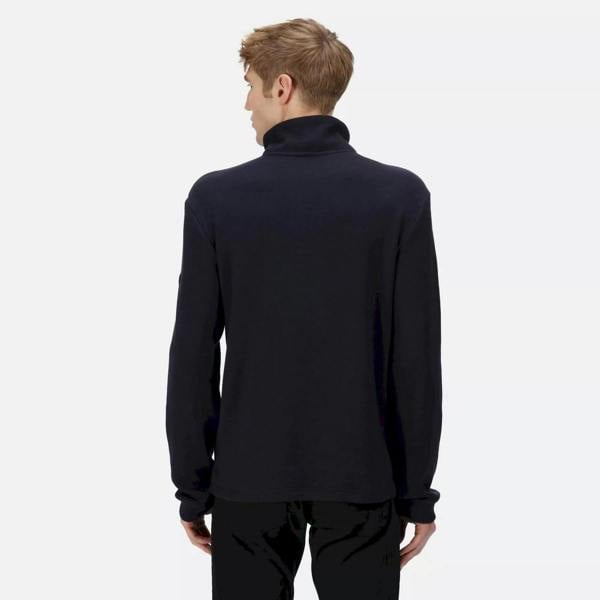 Regatta Mens Lanchester Quarter Zip Fleece Top - Navy - 
