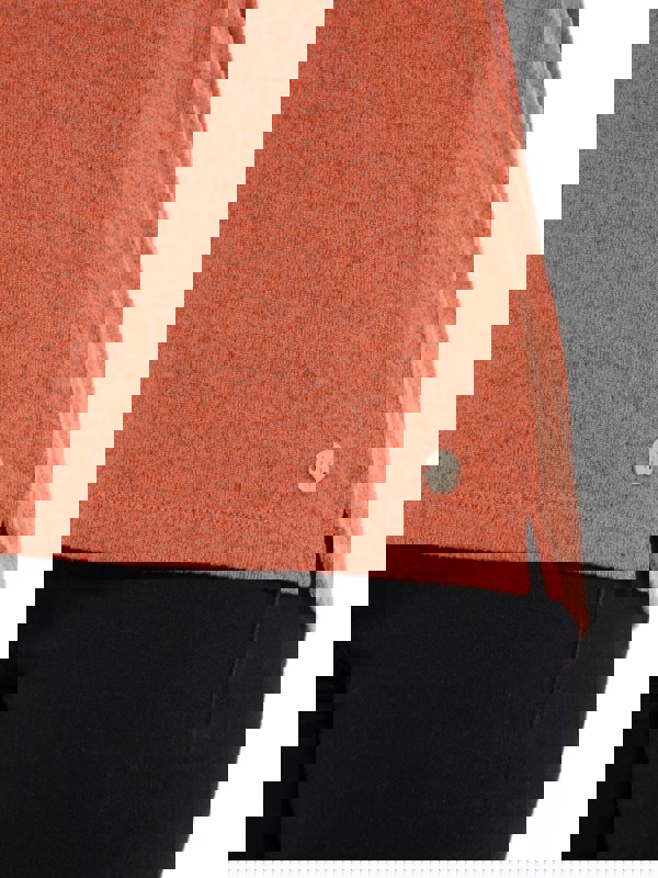 PennyPlain Cowl Neck Top - Pumpkin