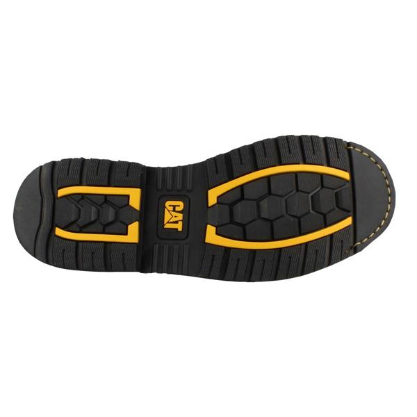 Caterpillar Mens Caterpillar Lace Up Leather Wide Safety Boots - Powerplant Sb Hro P72462