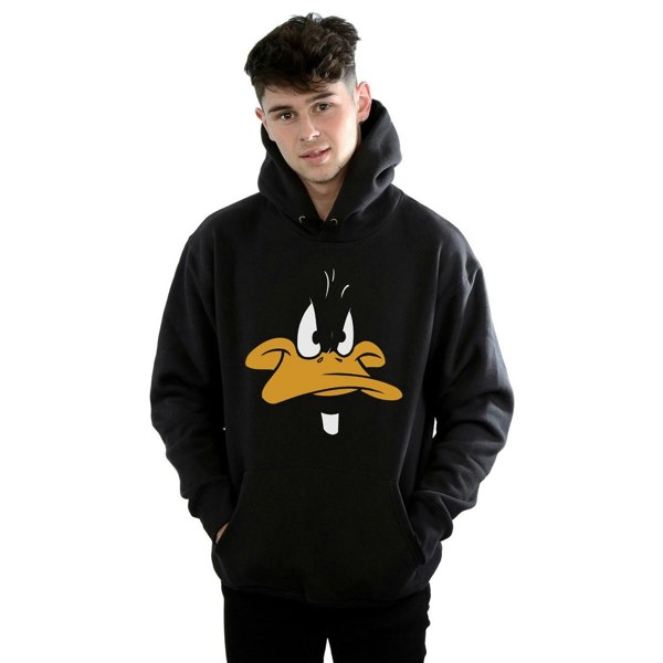 Looney Tunes Mens Daffy Duck Hoodie - Black