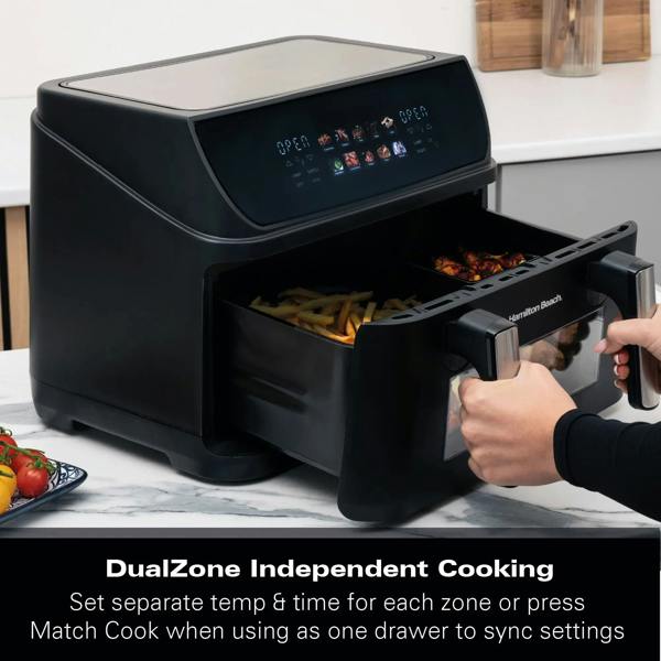 Hamilton Beach FlexiZone 10L Dual Air Fryer - Hamilton Beach UK