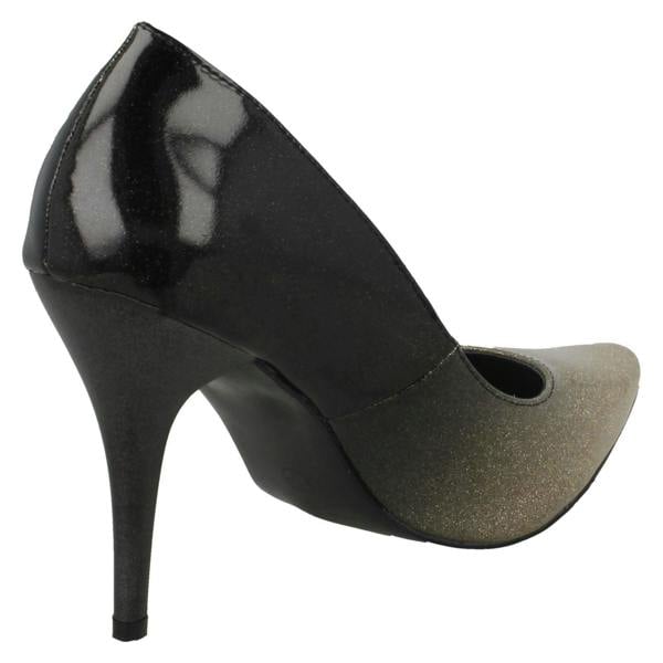 Anne Michelle Ladies Anne Michelle High Heel Pointed Toe Court Shoes