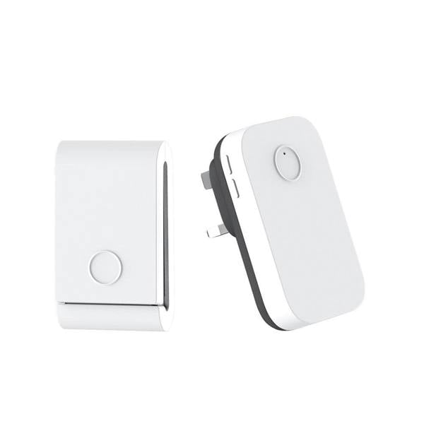 ENER-J Self-Powered Wireless Kinetic Door Bell with Plug in Chime