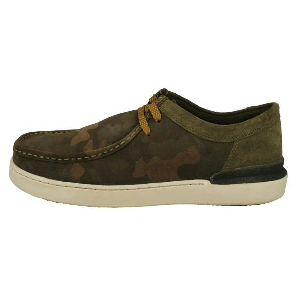 Clarks Mens Clarks Moccasin Detailed Lace Up Shoes Court Lite Wally