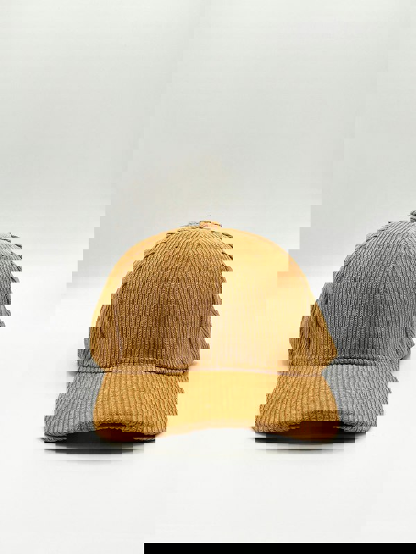 SVNX Corduroy Cap In Turmeric