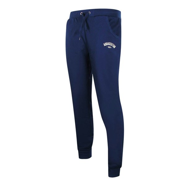 Aquascutum Old School Crewneck Navy Blue Tracksuit Set