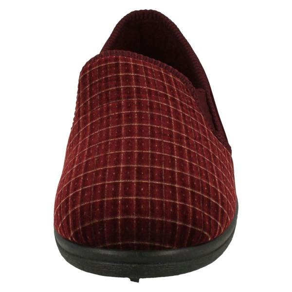 Slippers Mens Slippers Checkered Pattern Full Slippers - Ryan