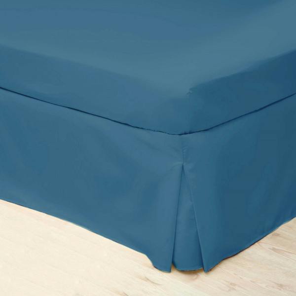 Belledorm Easycare Percale Platform Valance - Cobalt - 