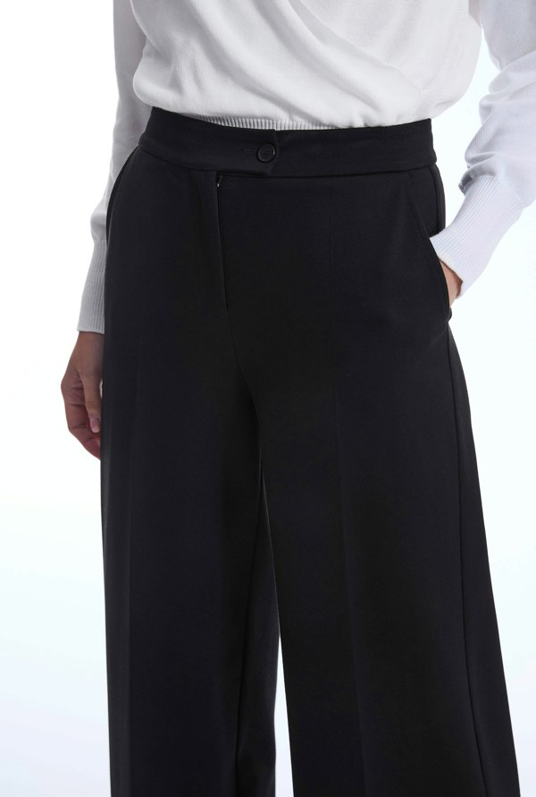 James Lakeland Tailored Black Trousers