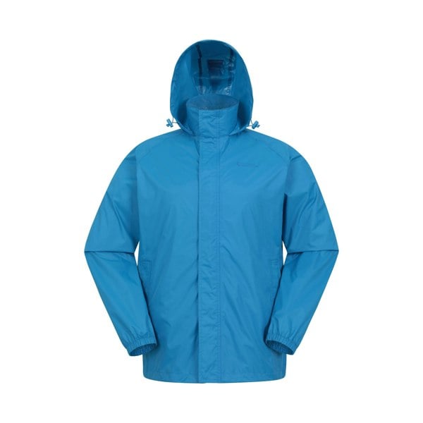 Mountain Warehouse Mens Pakka II Waterproof Jacket - Bright Blue