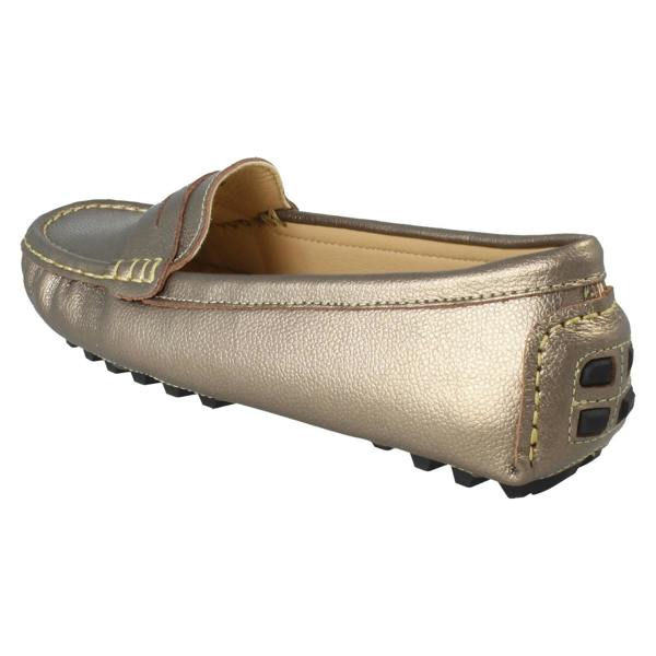 Down to Earth Ladies Down To Earth Leather Slip On Moccasins F80592