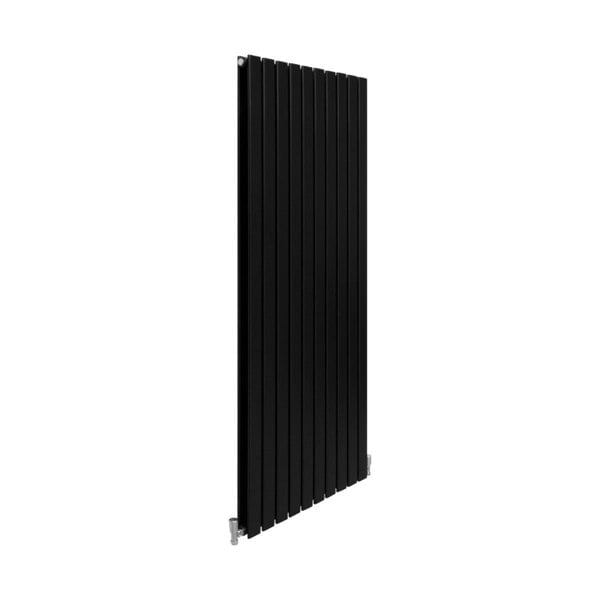 Designer Flat Panel Radiator - Matt Black (1600mm x 700mm)