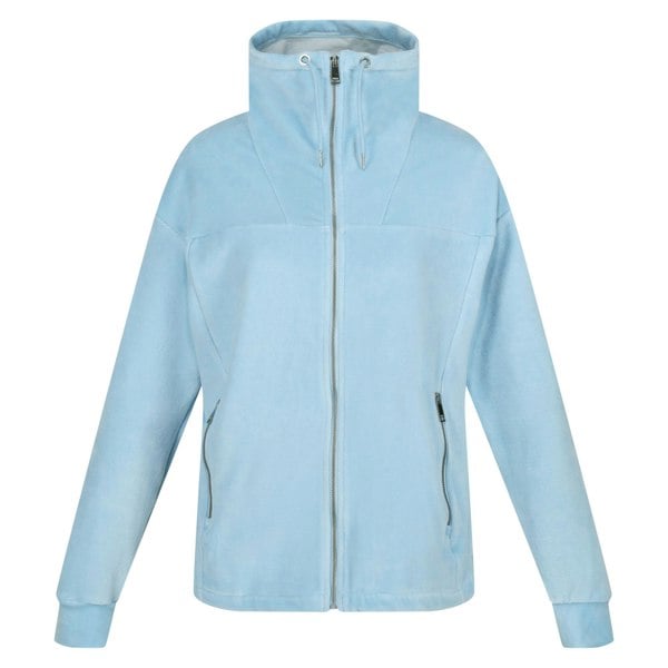 Regatta Women's Velour Full Zip Fleece Jacket - Powder Blue