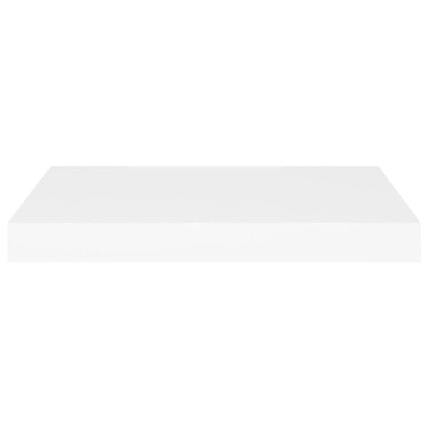 Berkfield Floating Wall Shelf White 50x23x3.8 cm MDF