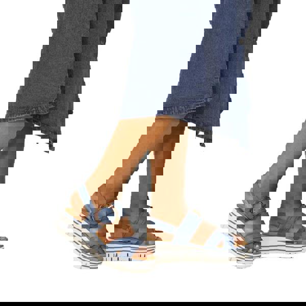 Lunar Womens/Ladies Elise Sandals - Blue