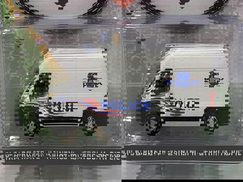 2017 ram promaster washington d.c metropolitan police 1:64 greenlight 53020