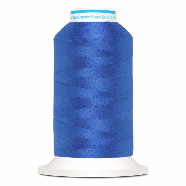 Gutermann Super Brite Polyester 40 Embroidery Thread 1000m Polyester Thread Suitable For Embroidery