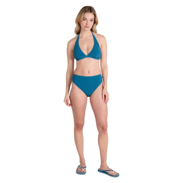 Animal Womens/Ladies Iona Halter Neck Bikini Top - Teal - 