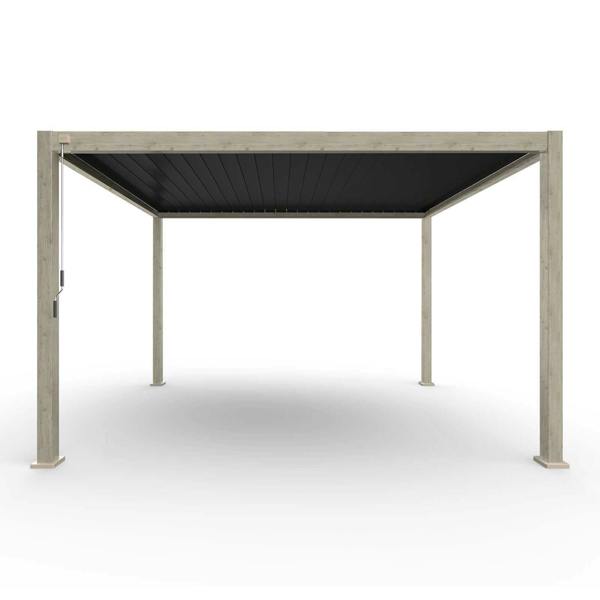 Ocean Designs Tivoli 4m x 3.6m Wood Effect Free Standing Pergola