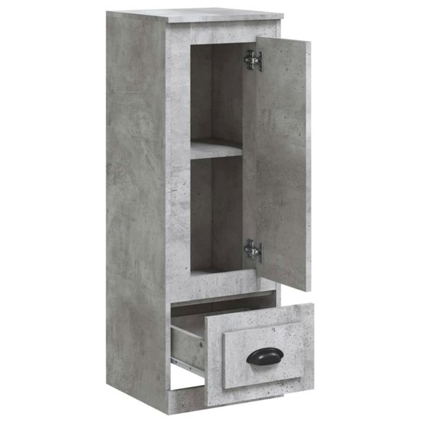 Berkfield Highboard Concrete Grey 36x35.5x103.5 cm Engineered Wood