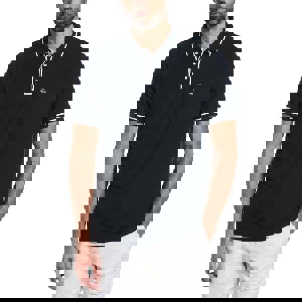 Original Penguin Mens Earl Cotton Pique Polo Shirt - Dark Sapphire