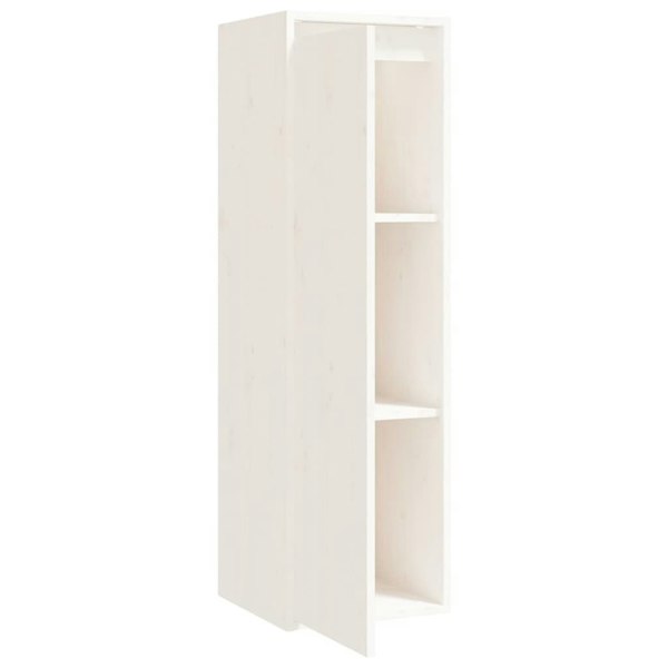 Berkfield Wall Cabinets 2 pcs White 30x30x100 cm Solid Pinewood