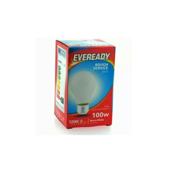 Eveready 10 X Eveready 100W ES GLS Pearl Light Bulbs