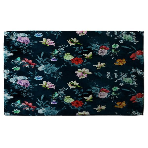 Benjamin Tate Design Roses & Other Bright Flowers (Bath Towel)