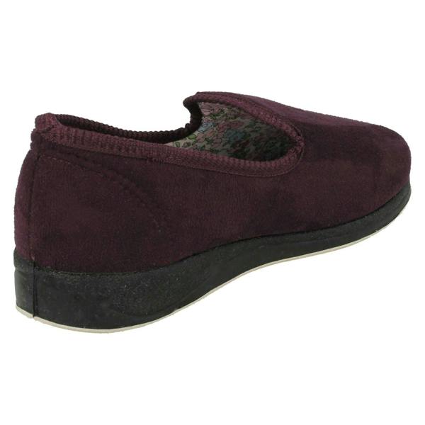 Padders Ladies Padders Wide Fit Slippers Repose 18