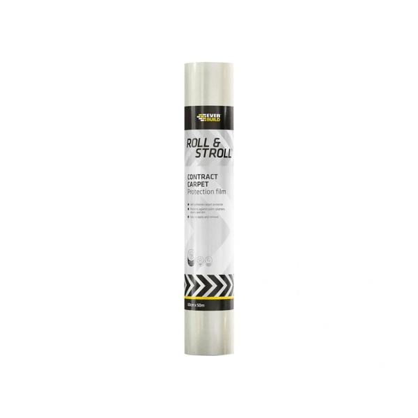 Everbuild Sika Roll & Stroll Contract Carpet Protector - Multi Colour - 