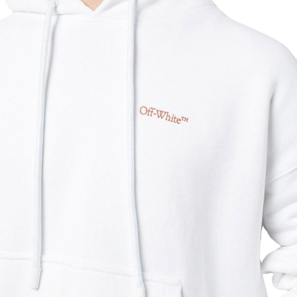 Off-White Scratch Tab White Skate Fit Hoodie XS