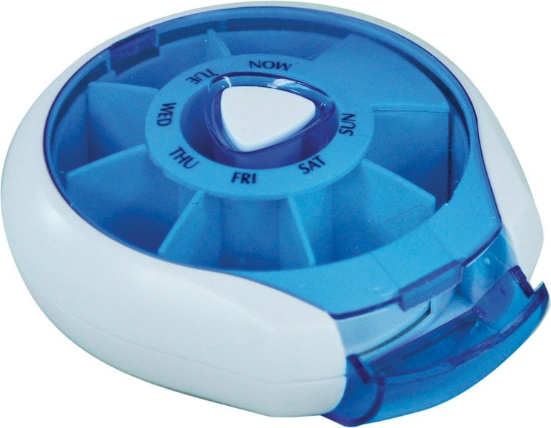 Aidapt Weekday Pill Box Blue
