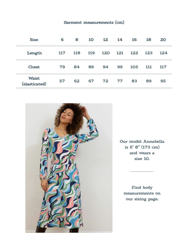 Kite Oborne Jersey Dress Ripple