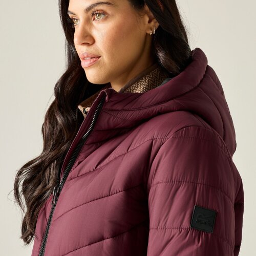 Regatta Womens Adela Padded Jacket - Burgundy