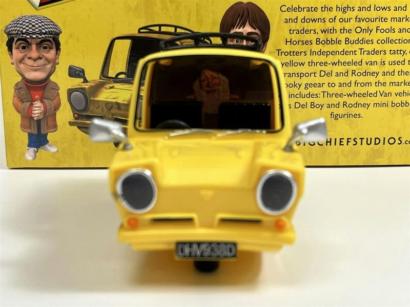 BCS Only Fools and Horses Del & Rodney Box Set 3 Wheeled Van Bobble Buddies BCS F0025