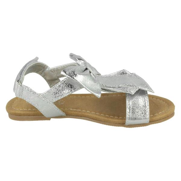 Spot On Girls Spot On Bow Trim Sandals