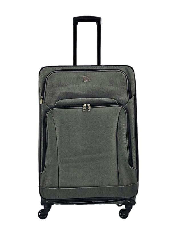 Infinity Luggage Lightweight Soft Shell Luggage Suitcase Travel Set