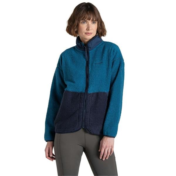 Craghoppers Womens/Ladies National Trust Avens Two Tone Fleece Jacket - Porcelain Blue - 