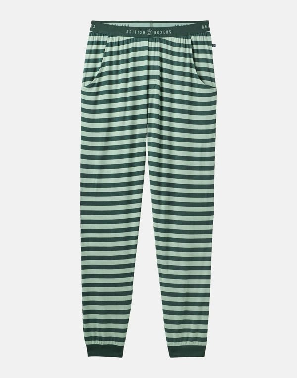 British Boxers Men's Bamboo Pyjama Set - Pine Forest