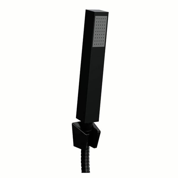 Flode Boras | Bath Shower Mixer | Including Handset and Holder | Matt Black