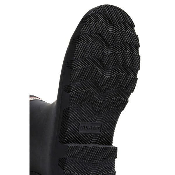 Hunter Downpour Short Boot Rubber Men's Wellington Boots - Black